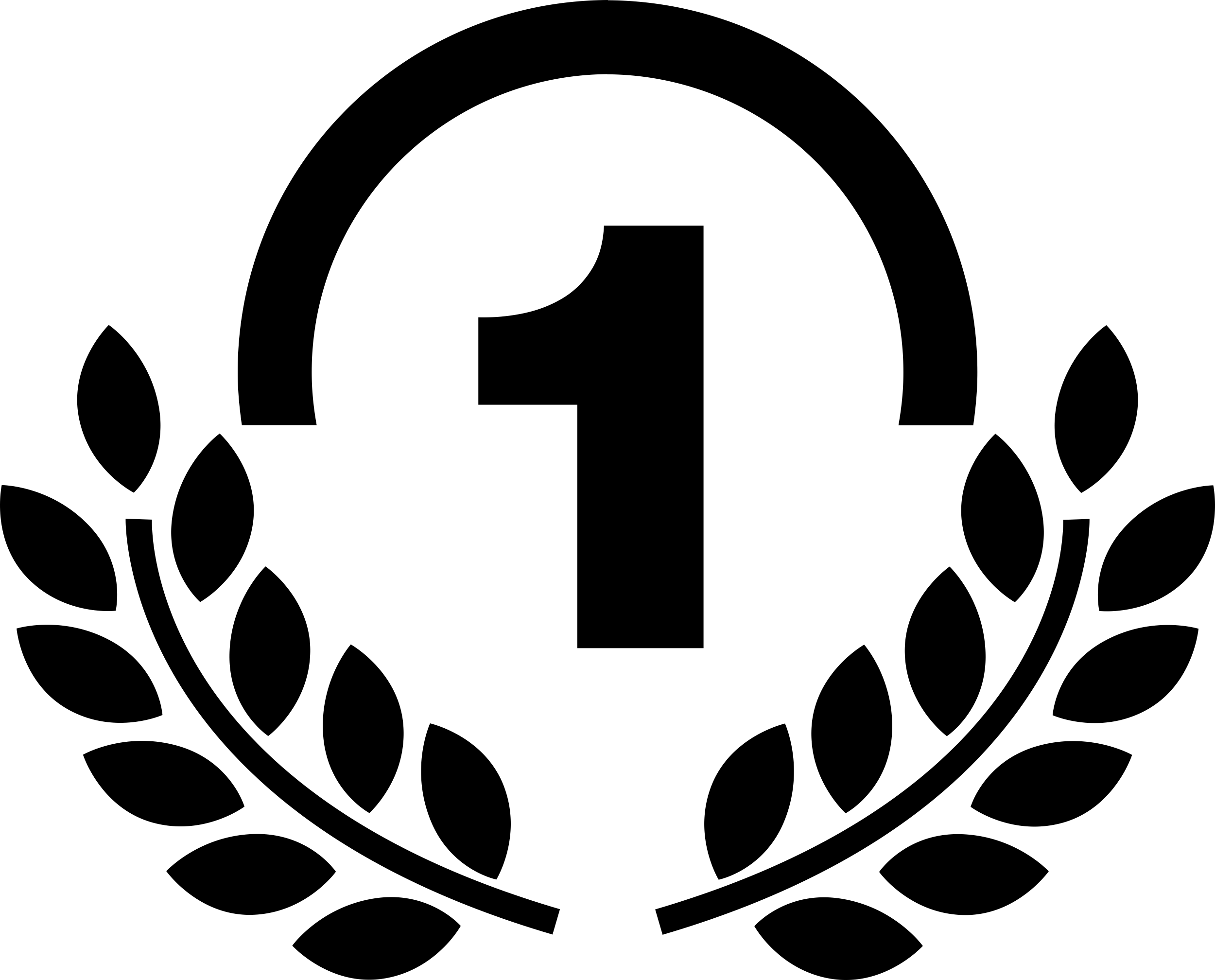 Award Medal Of Number One With Olive Branches Line Art Illustration Svg Free Vectors